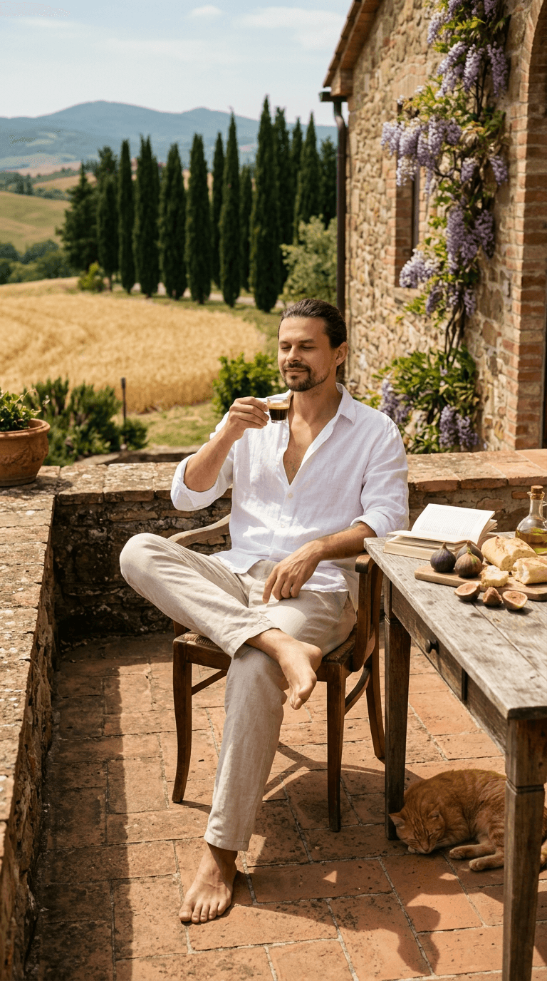 Tuscany villa lifestyle